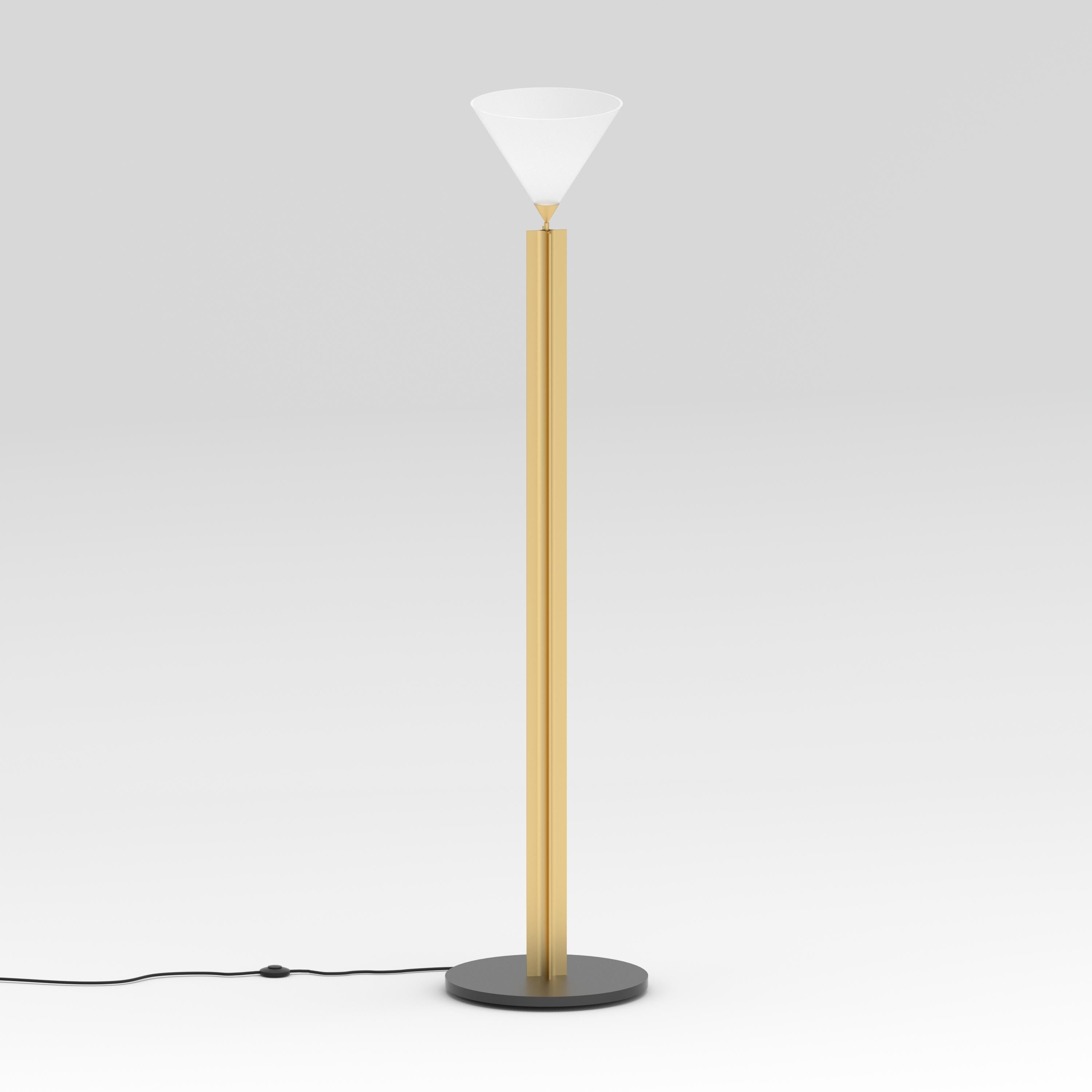 XXIe siècle et contemporain Lampadaire colonne d'Atelier Areti en vente