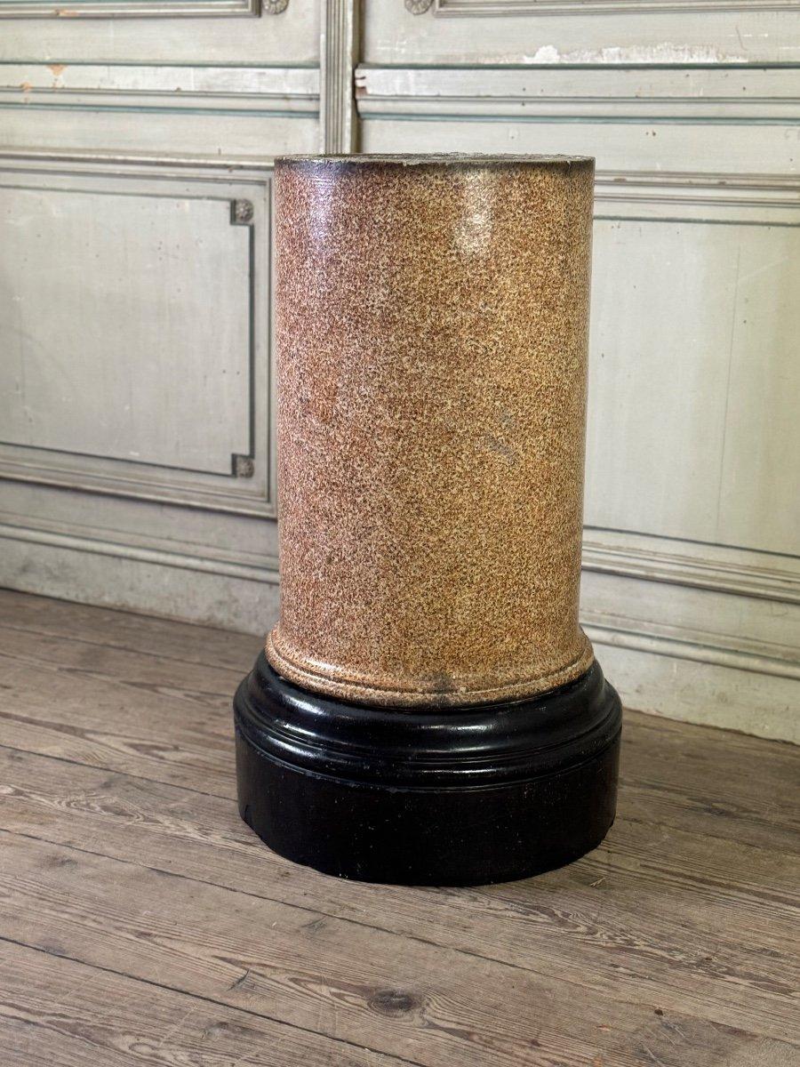 European Column In Glazed Terracotta Hescombe And Co For Sale