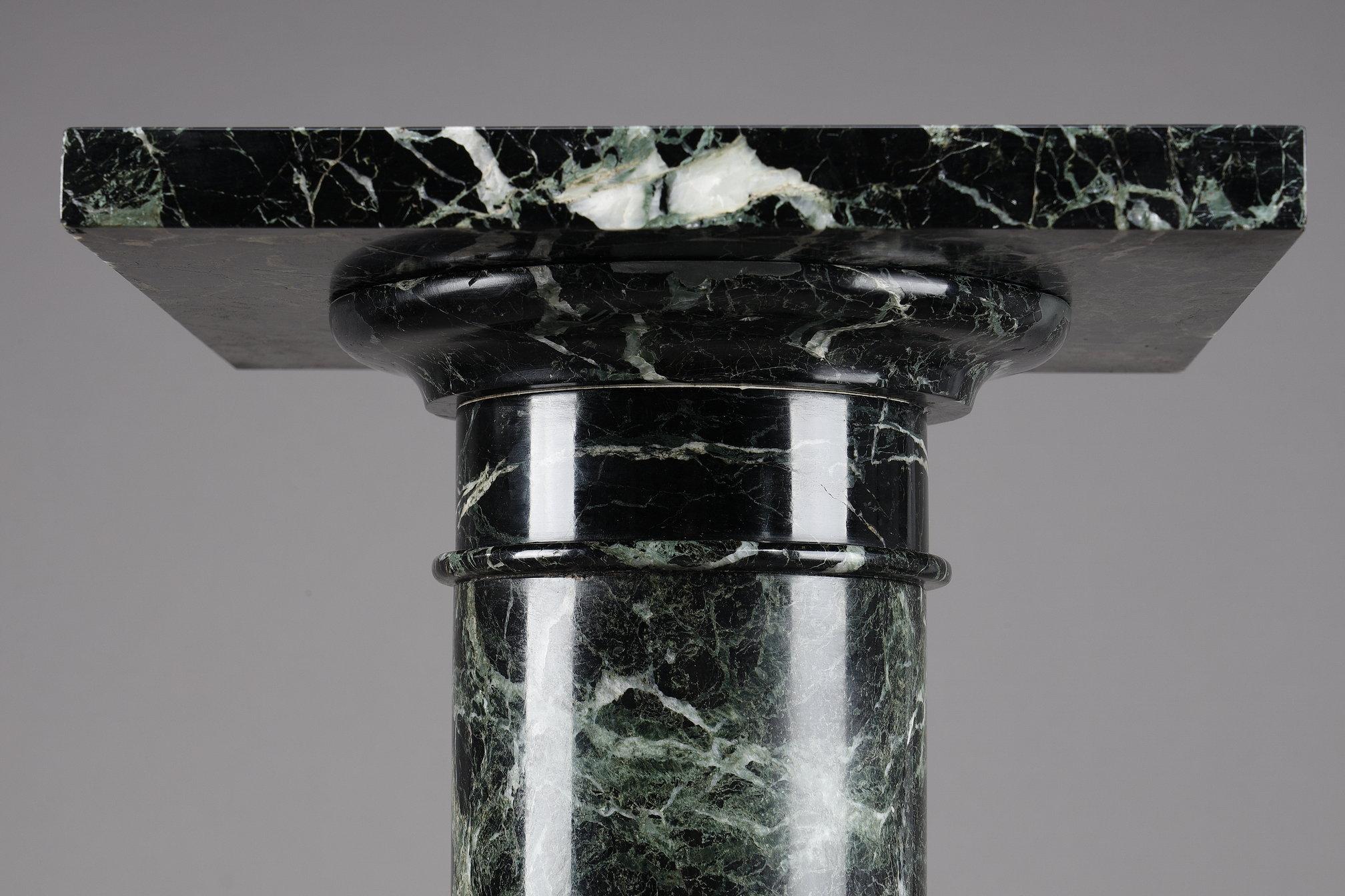 Columne en marbre Vert de Mer 7