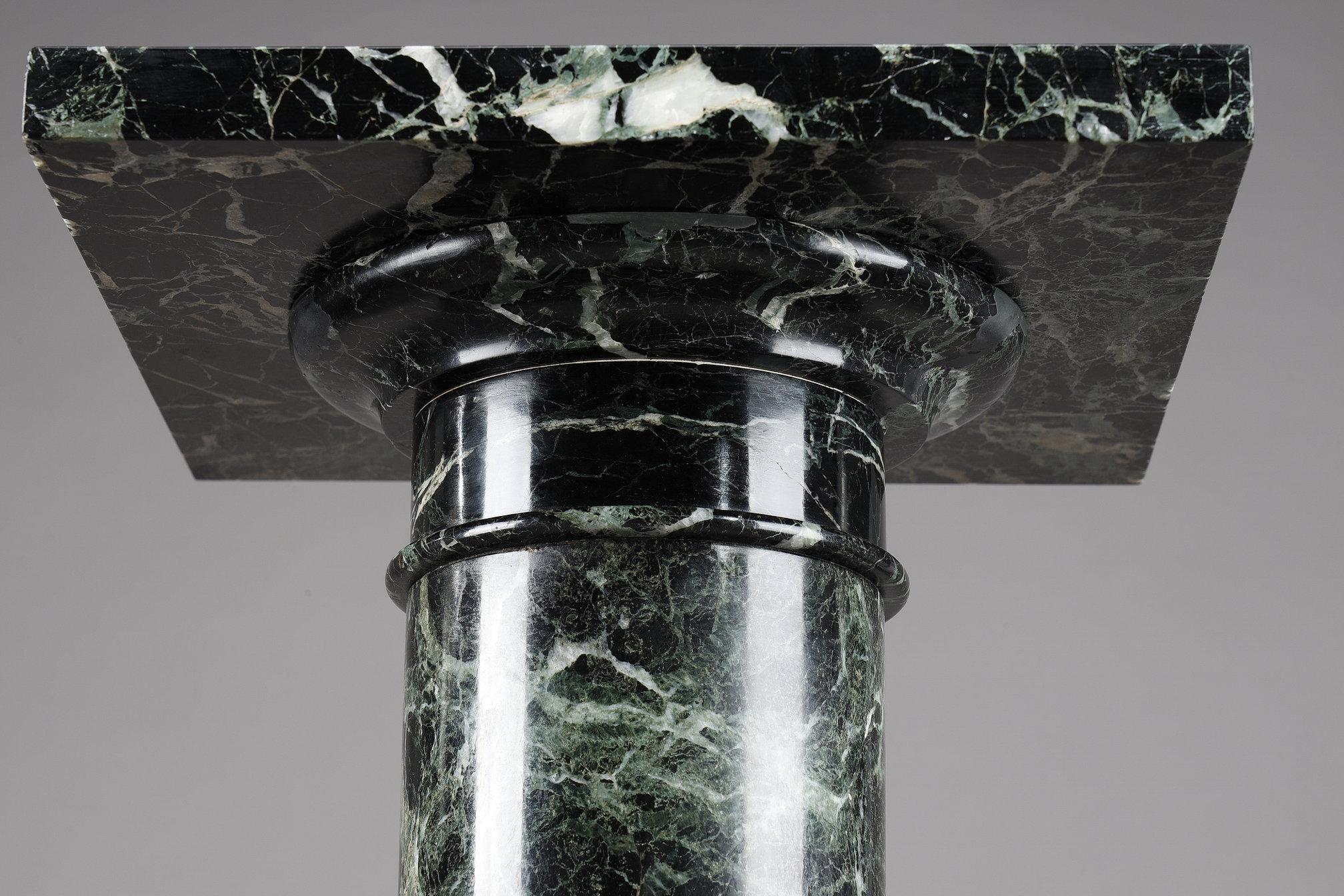 Columne en marbre Vert de Mer 8
