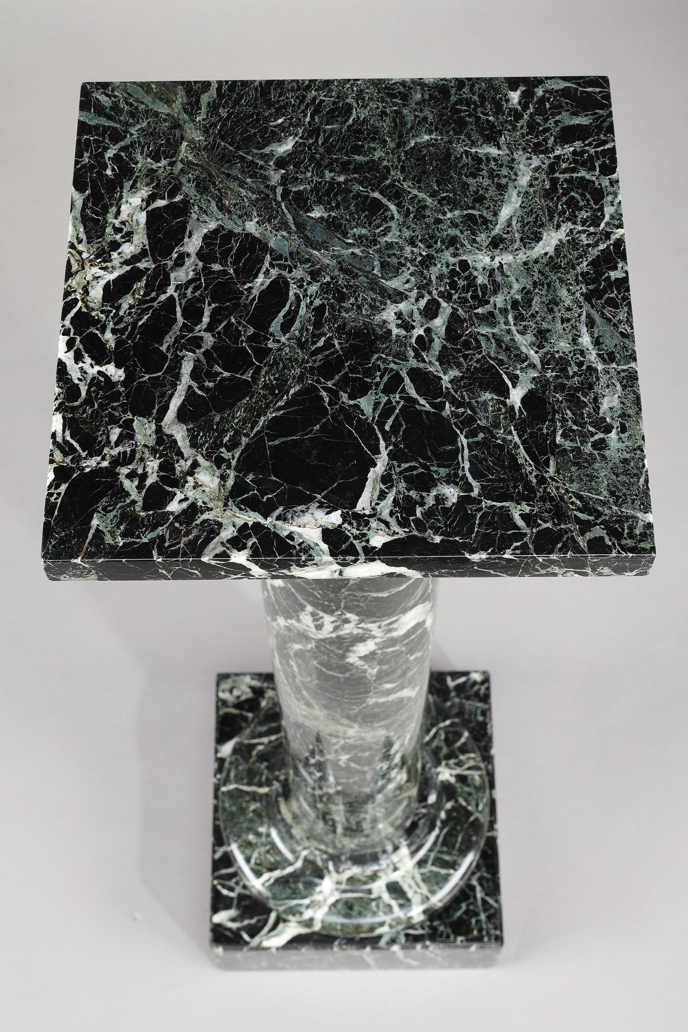 Columne en marbre Vert de Mer 1