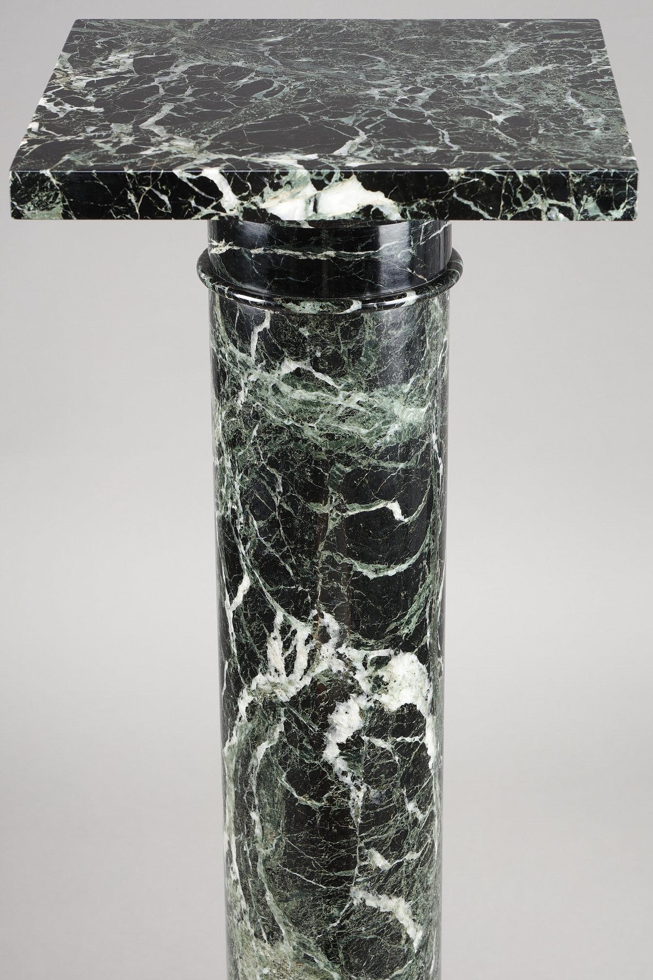 Columne en marbre Vert de Mer 2