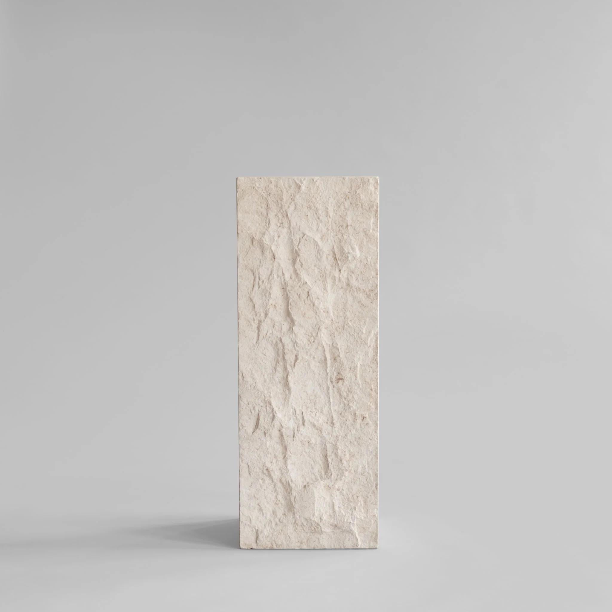 Modern Column, Limestone Sheath, Contemporary Work. For Sale