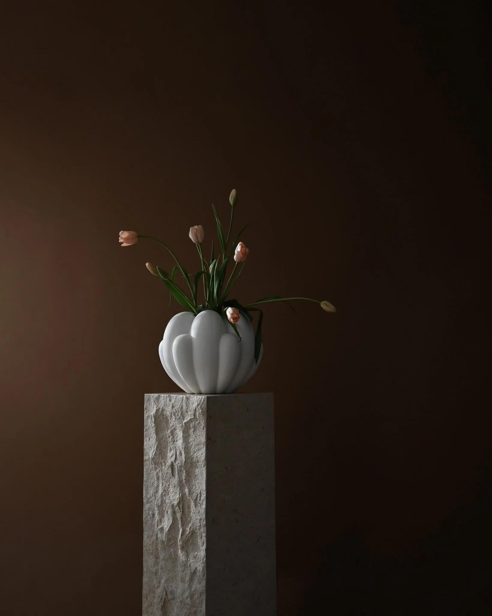 Column, Limestone Sheath, Contemporary Work. For Sale 2