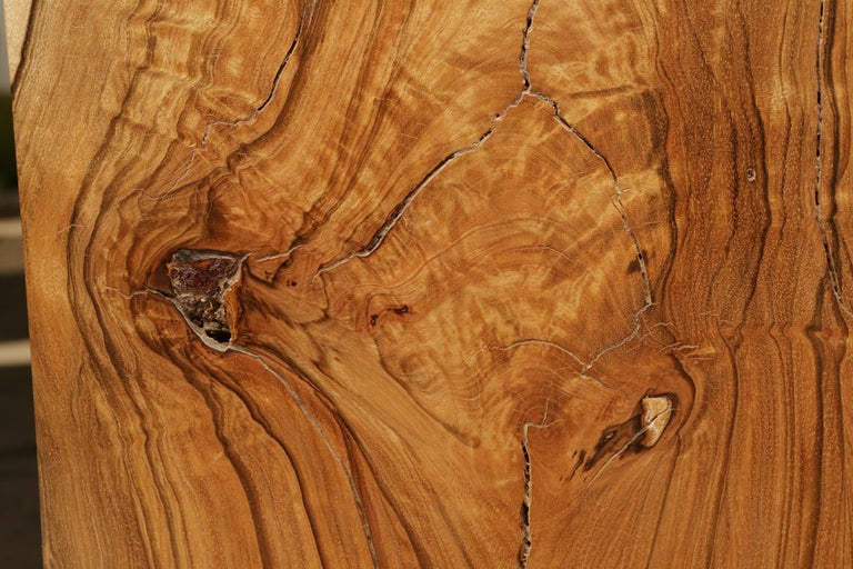 Column or Pedestal Set of Two in Solid Molave Wood at 1stDibs