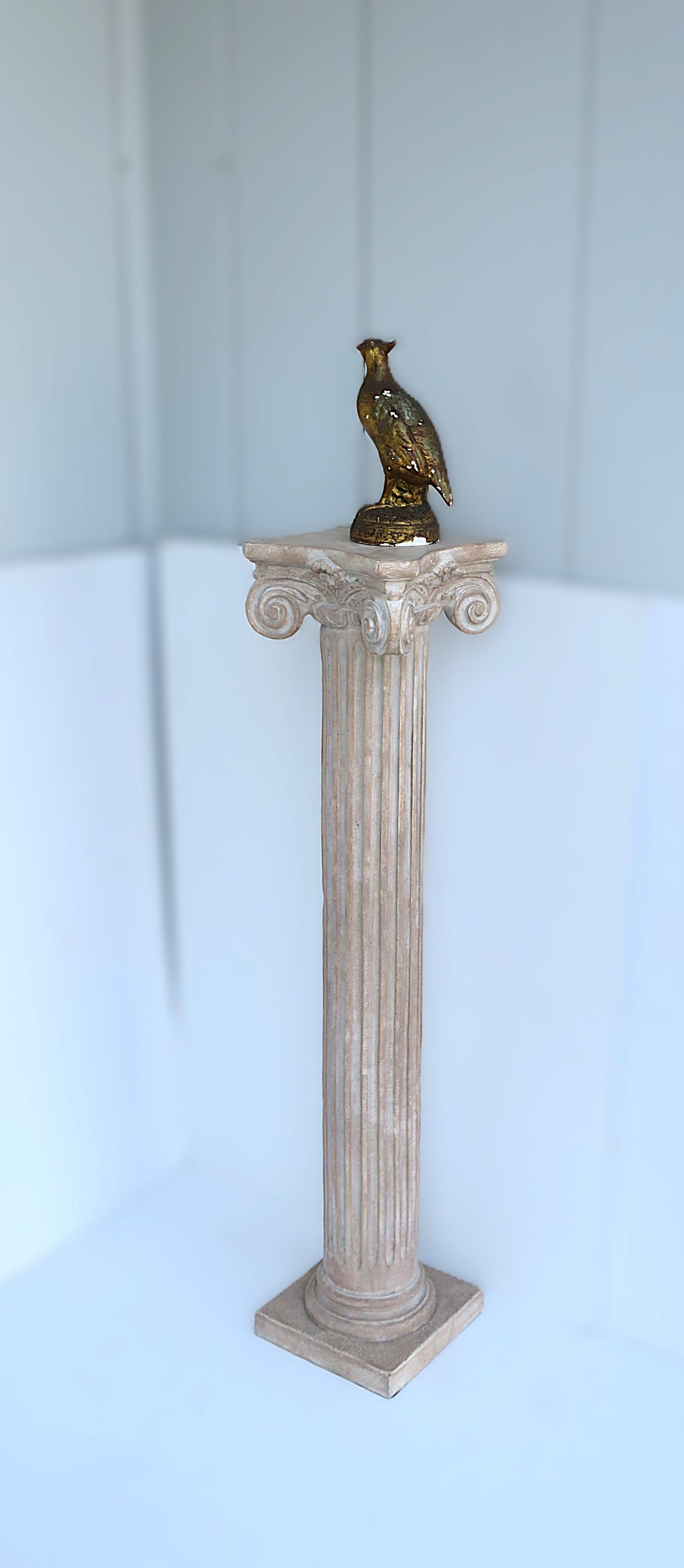 Säule The Pedestal Pillar Stand Neoclassical Style im Angebot 3