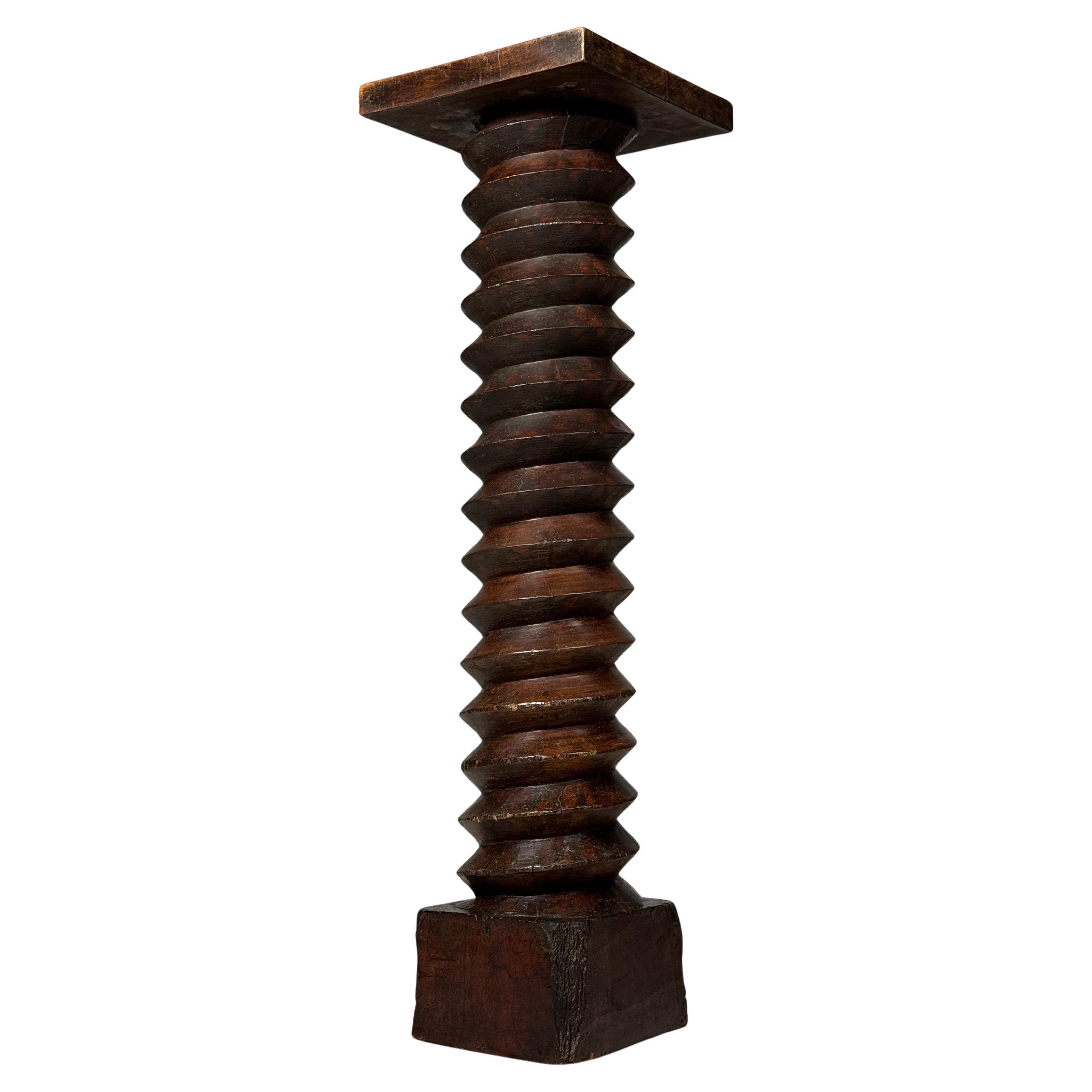 Column Press French ca. 1900 For Sale