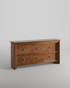 Säule Roots Wood Cabinet by Tuğçe Geyik