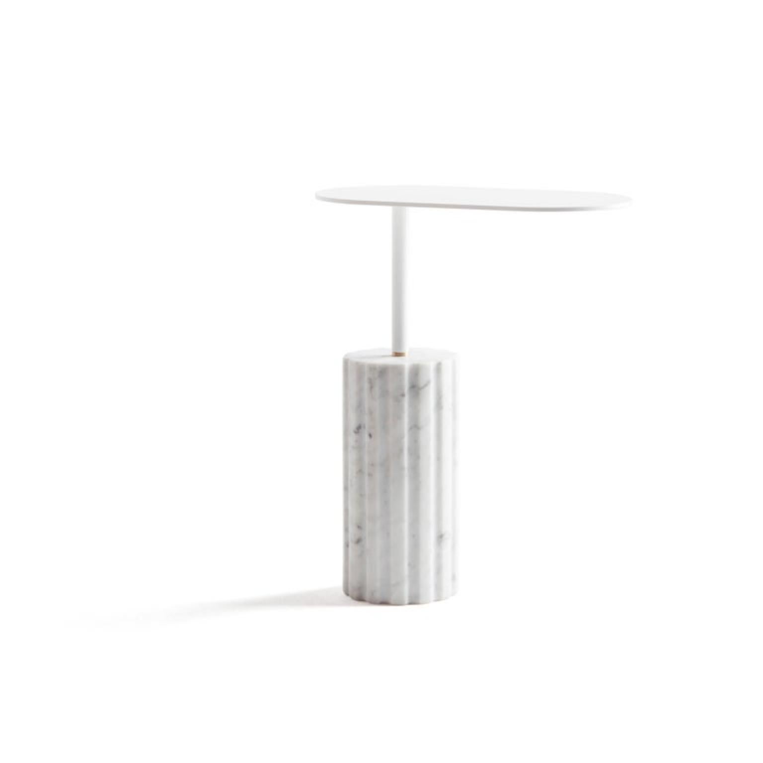 Modern Column Side Table by Joseph Vila Capdevila For Sale