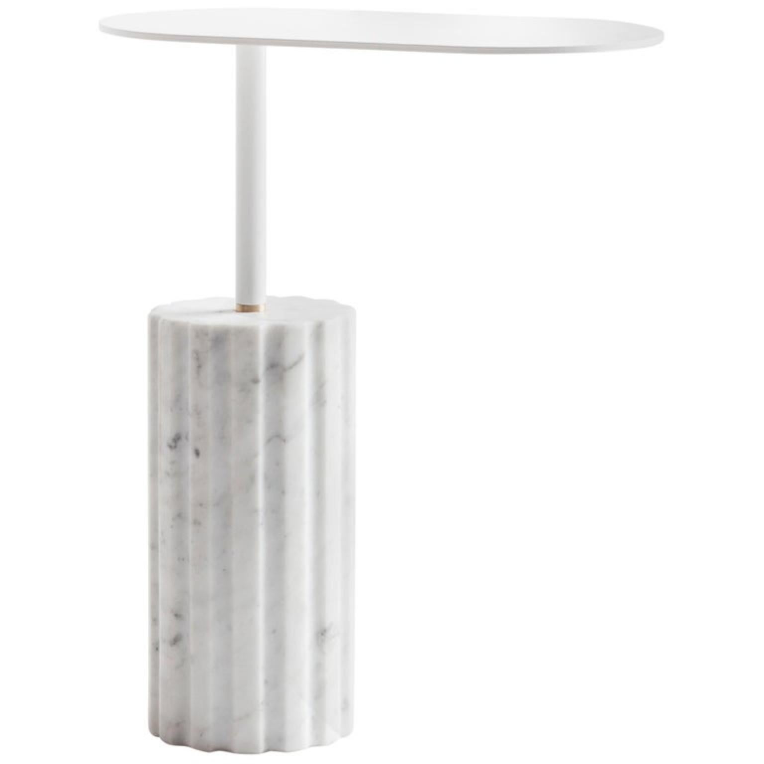 Spanish Column Side Table by Joseph Vila Capdevila For Sale