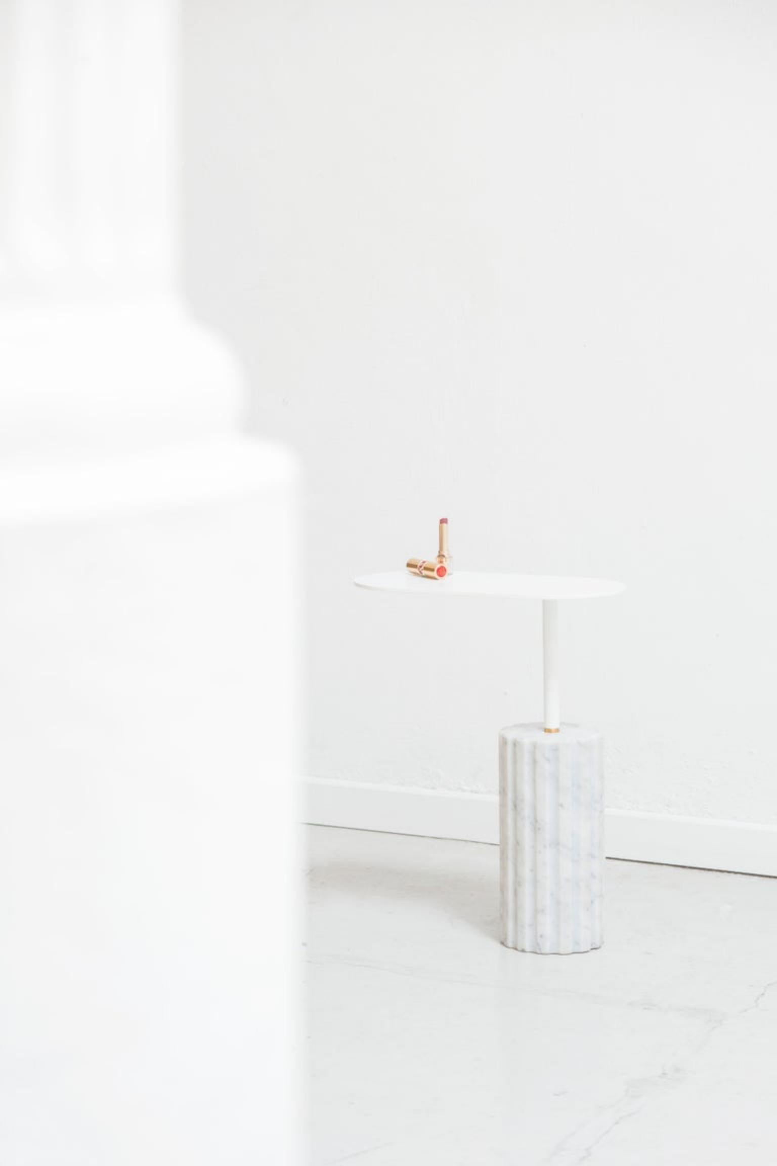 Contemporary Column Side Table by Joseph Vila Capdevila For Sale