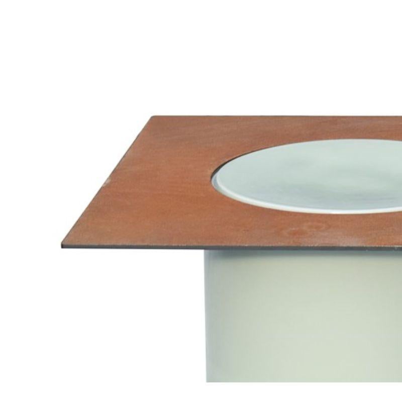 Modern Column Side Table by WL Ceramics For Sale