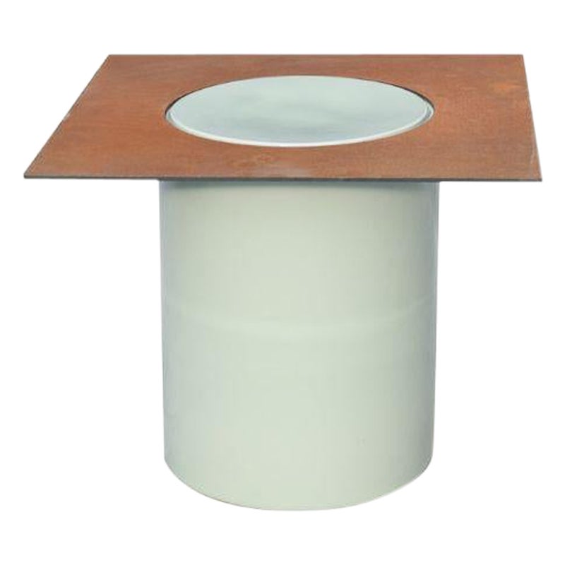 Column Side Table by WL Ceramics For Sale