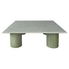 Column Square Coffee Table by VAVA Objects, handcrafted in fiberglass