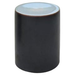 Column Stool, Dark Brown by WL Ceramics