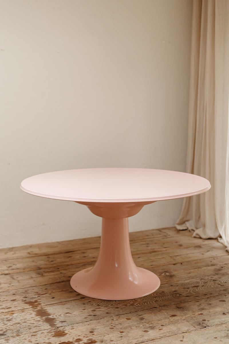 Column Table by Otto Zapf for Zapf Moebel in Design, 1967 In Excellent Condition For Sale In Brecht, BE