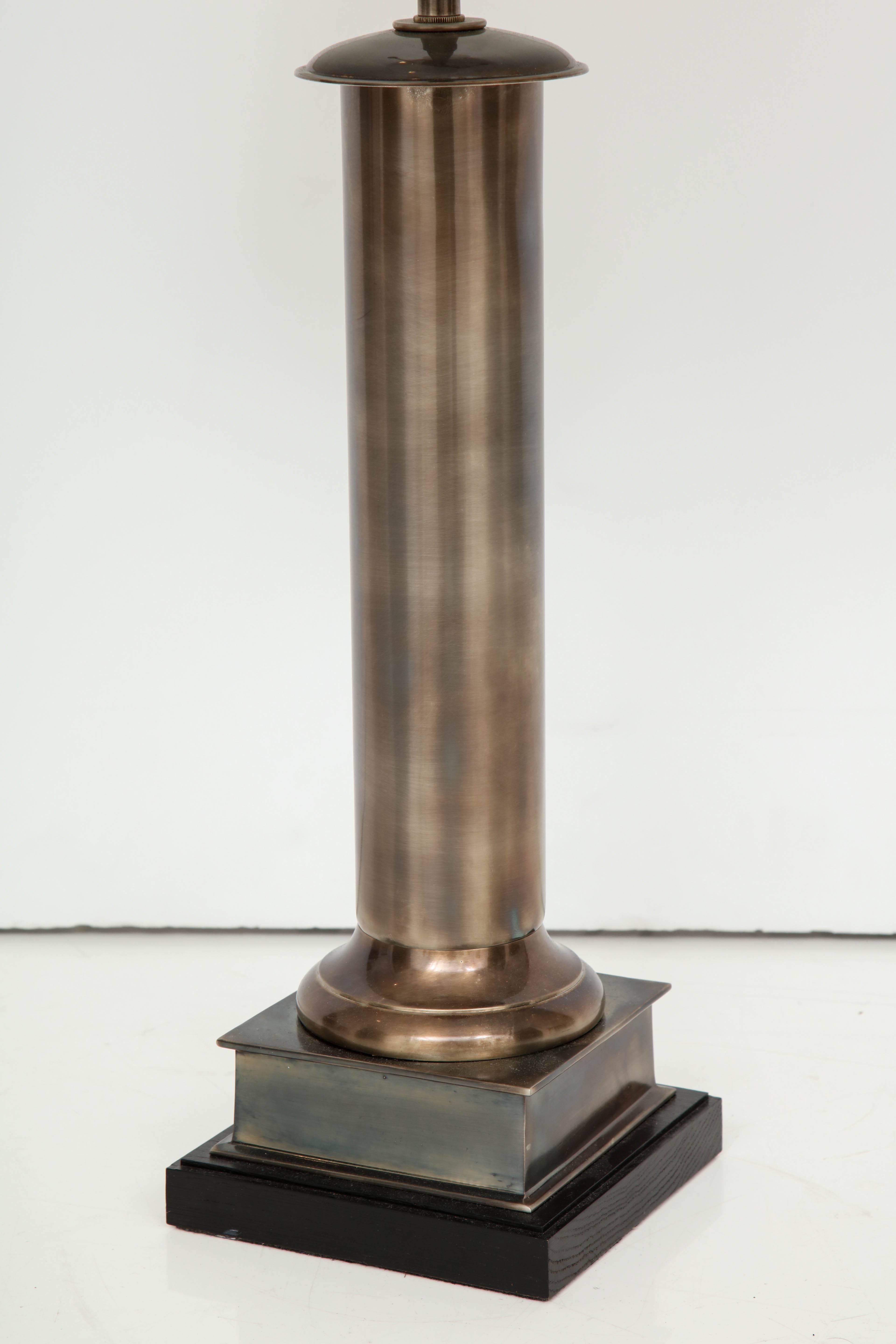 Column Table Lamp For Sale 1