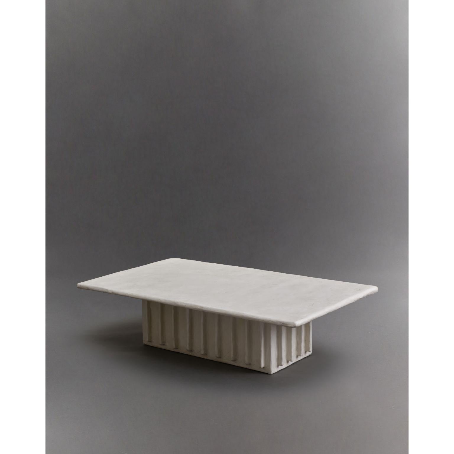 Post-Modern Columnar Coffee Table by Ombia For Sale