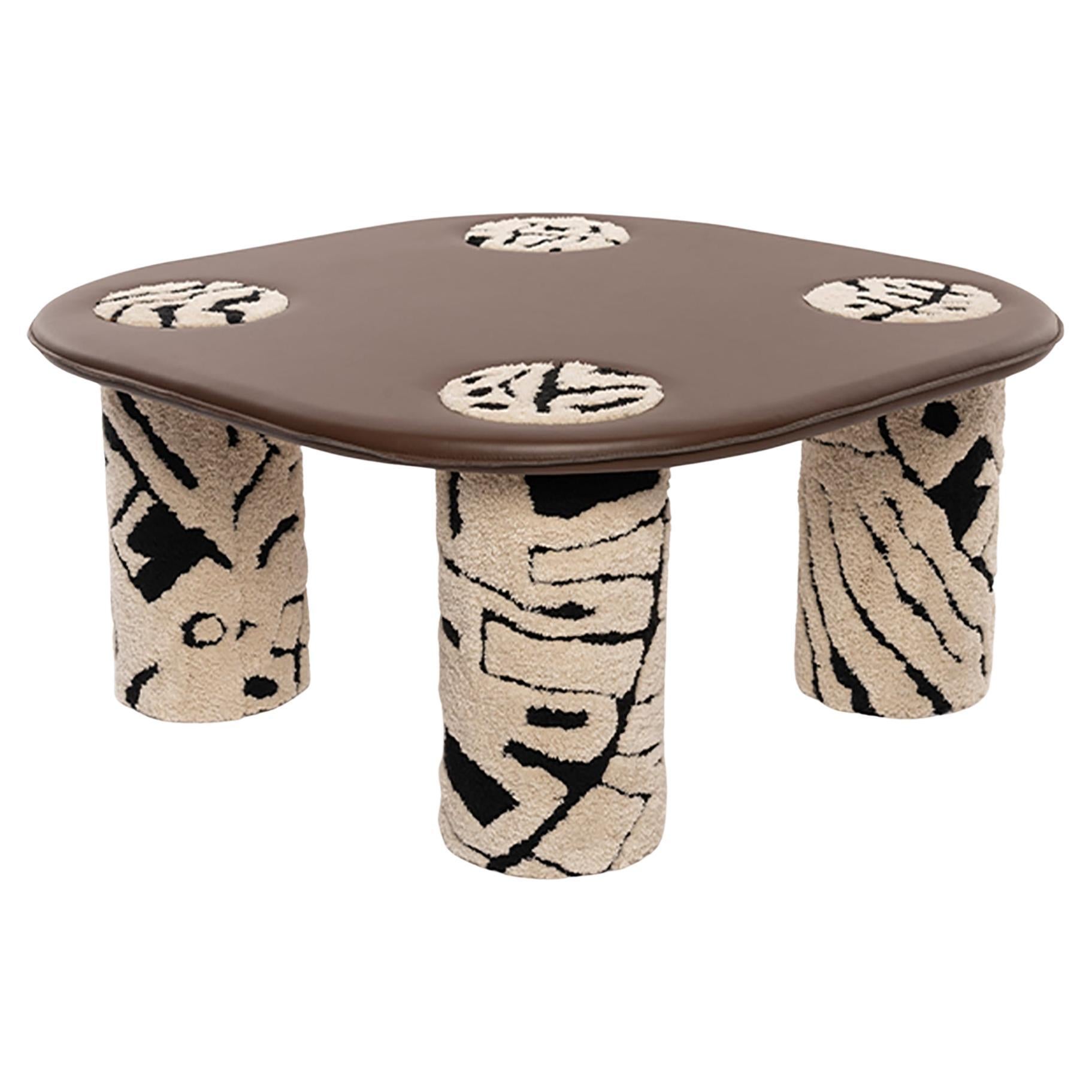 Comb Coffee Table Khana Colection by Hermhaus For Sale