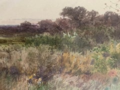 Combe-Velluet Watercolor Landscape France 19th Century