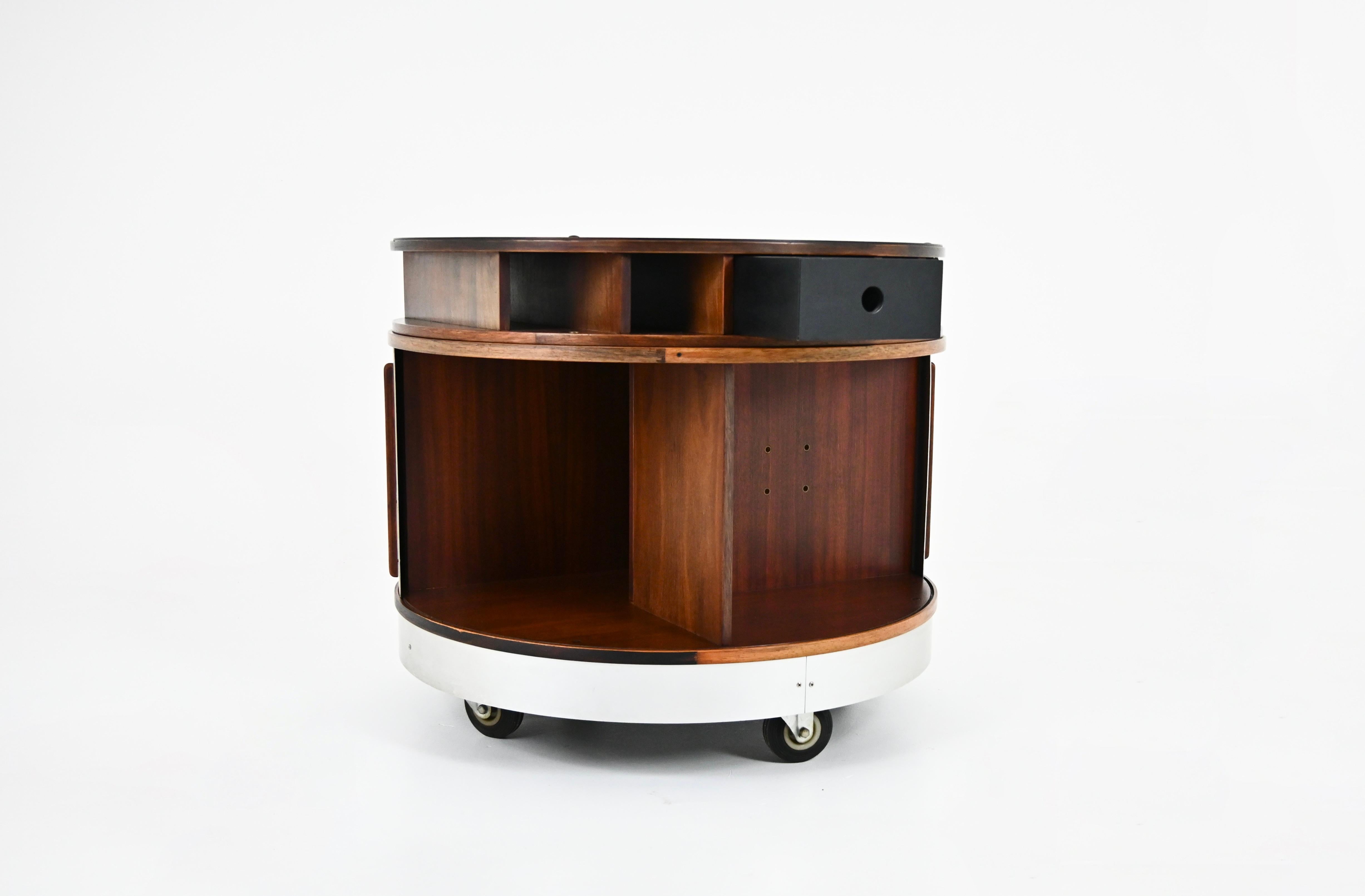 Combi center Cabinet by Joe Colombo for Bernini, 1960s Italiano en venta