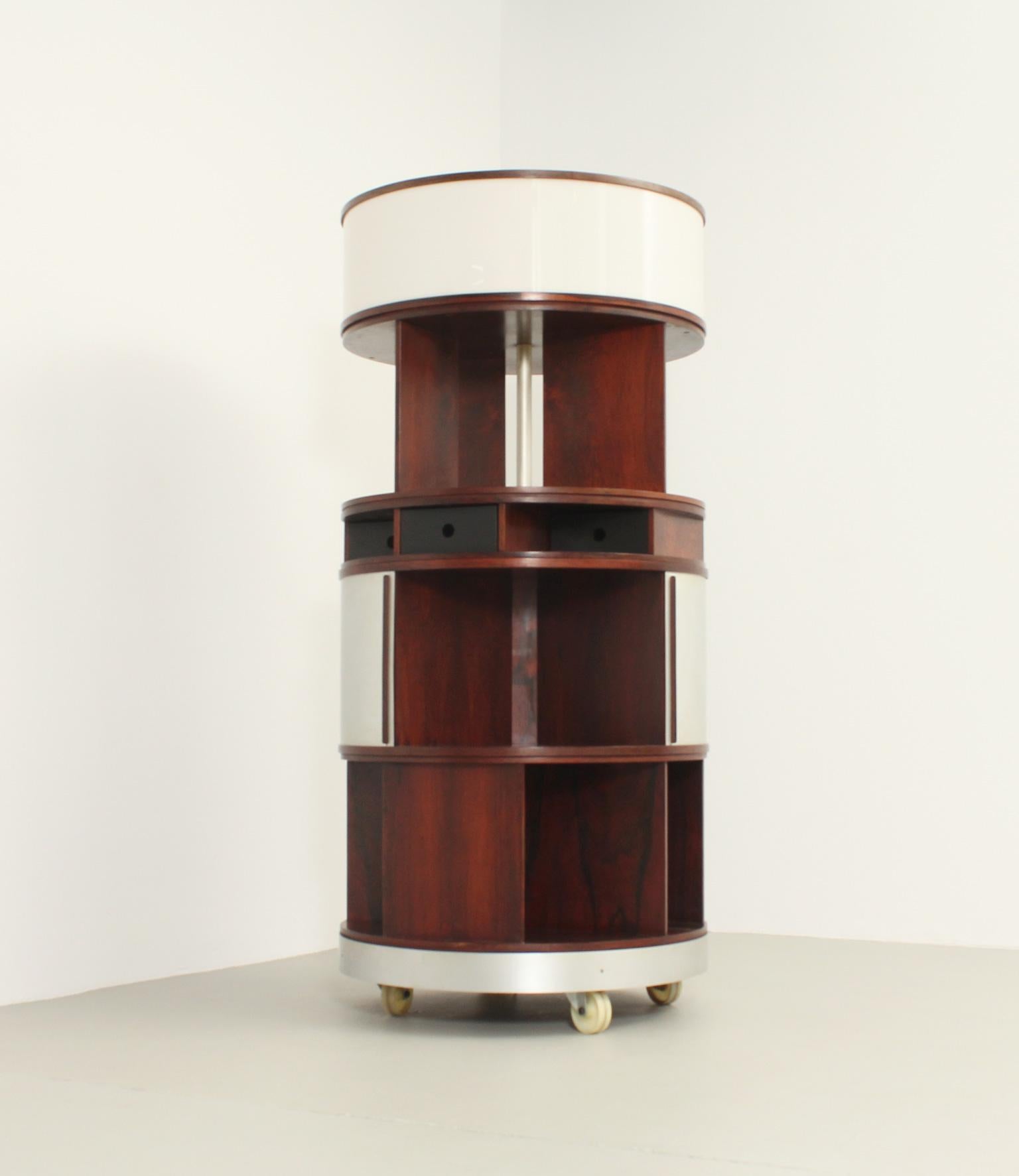 Mid-20th Century Combi Center Storage Unit by Joe Colombo for Bernini