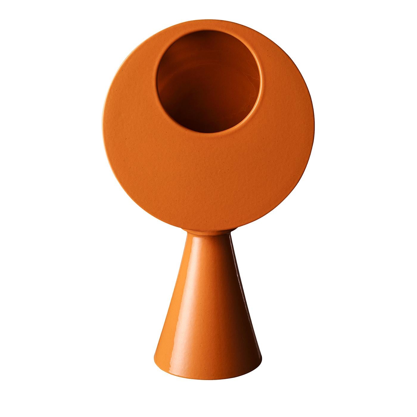 Combinable series Orange Vase by Aldo Londi im Angebot 3