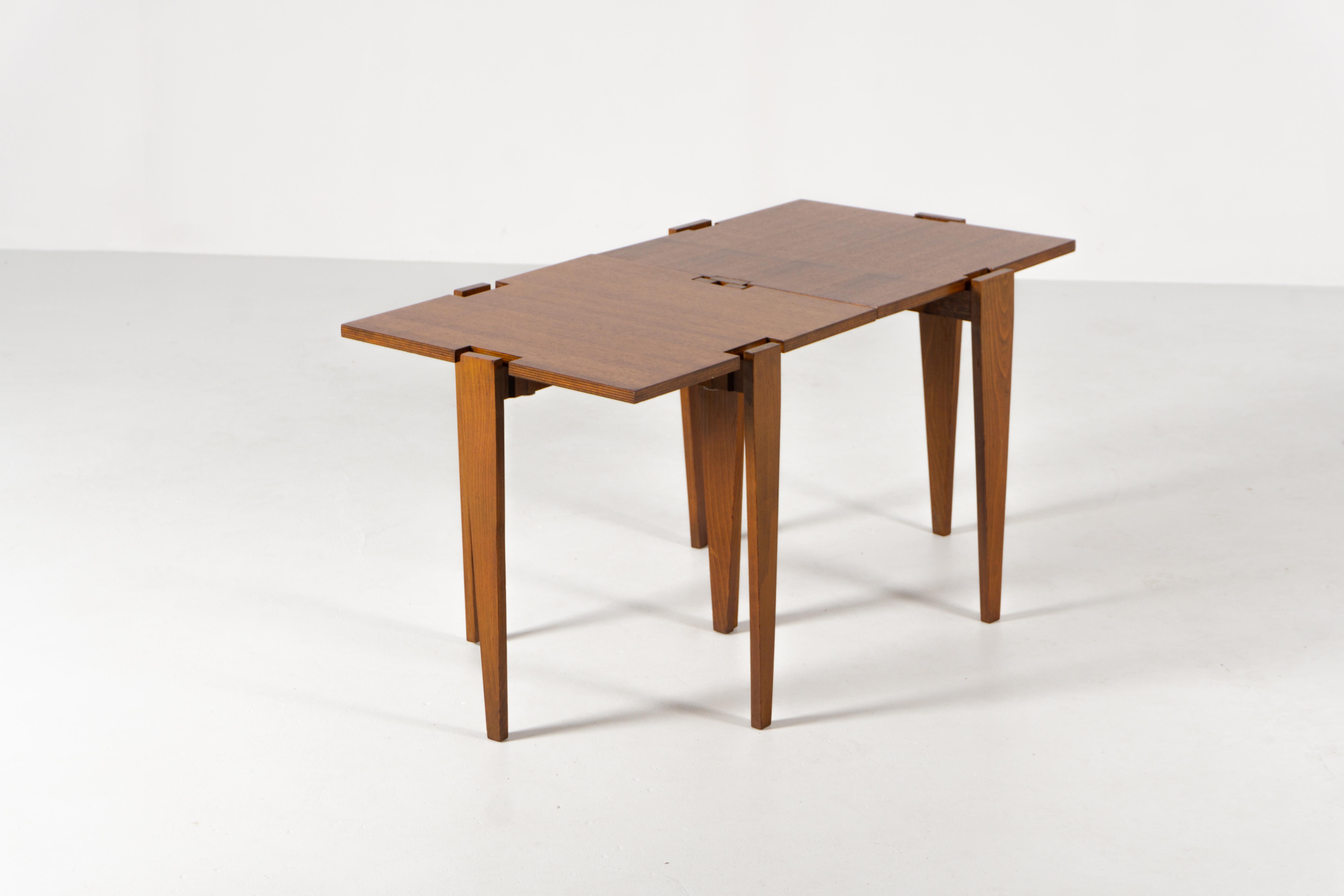 Mid-Century Modern Combinable side tables, Ostuni & Forti, 1957 For Sale