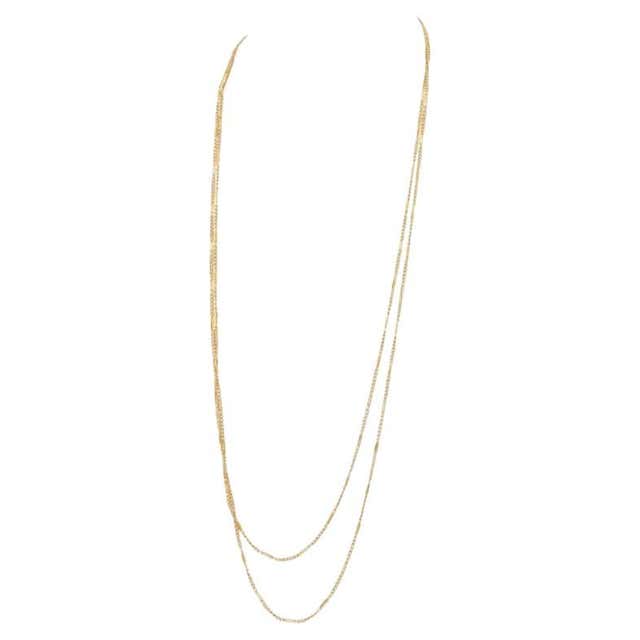 Combined Chain, 925 Silver For Sale at 1stDibs