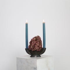 Combined Vase and Candle Holder by Just Andersen, 1930s, Denmark