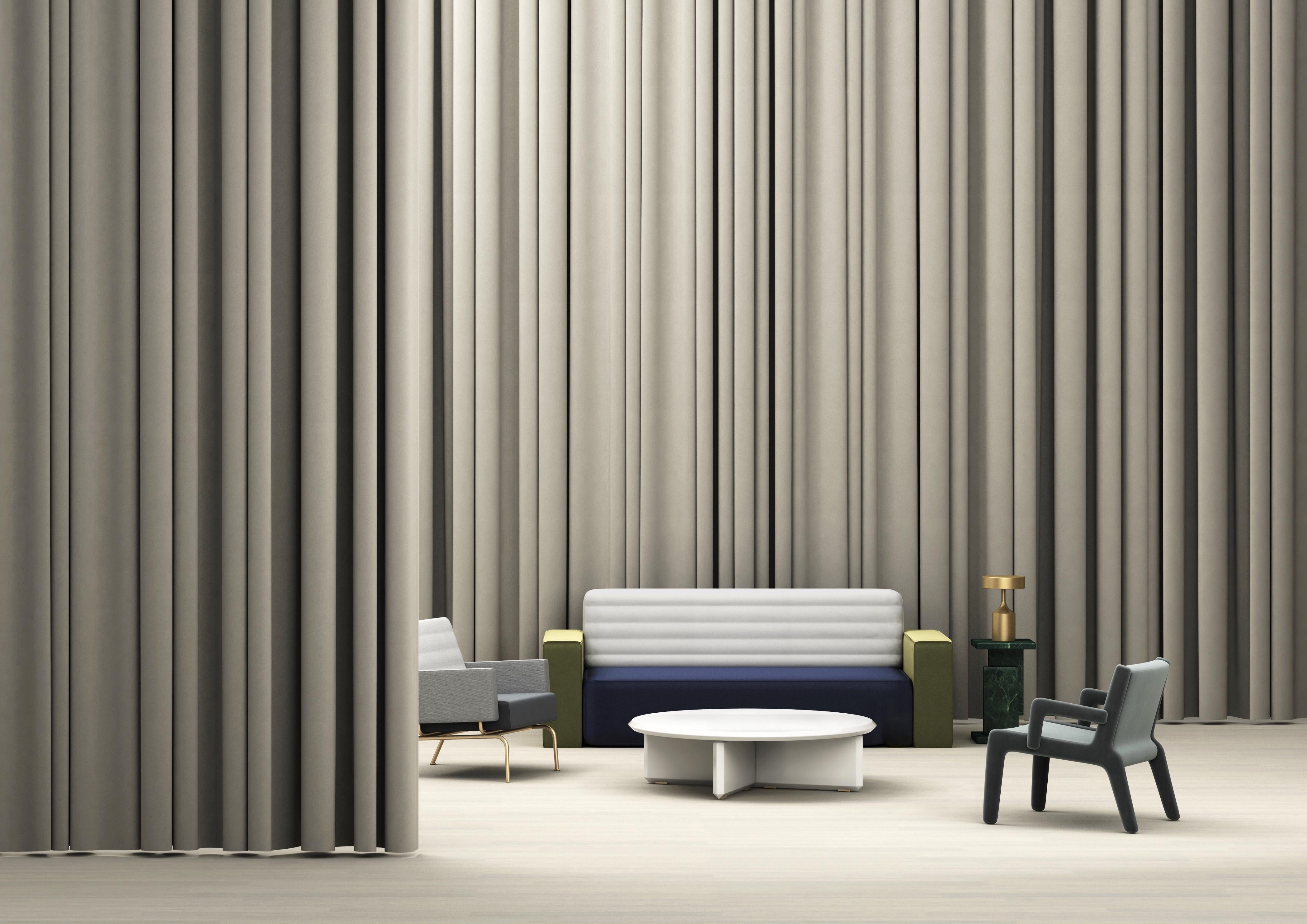Chinois Combo Slim Sofa vert et blanc par Frank Chou en vente