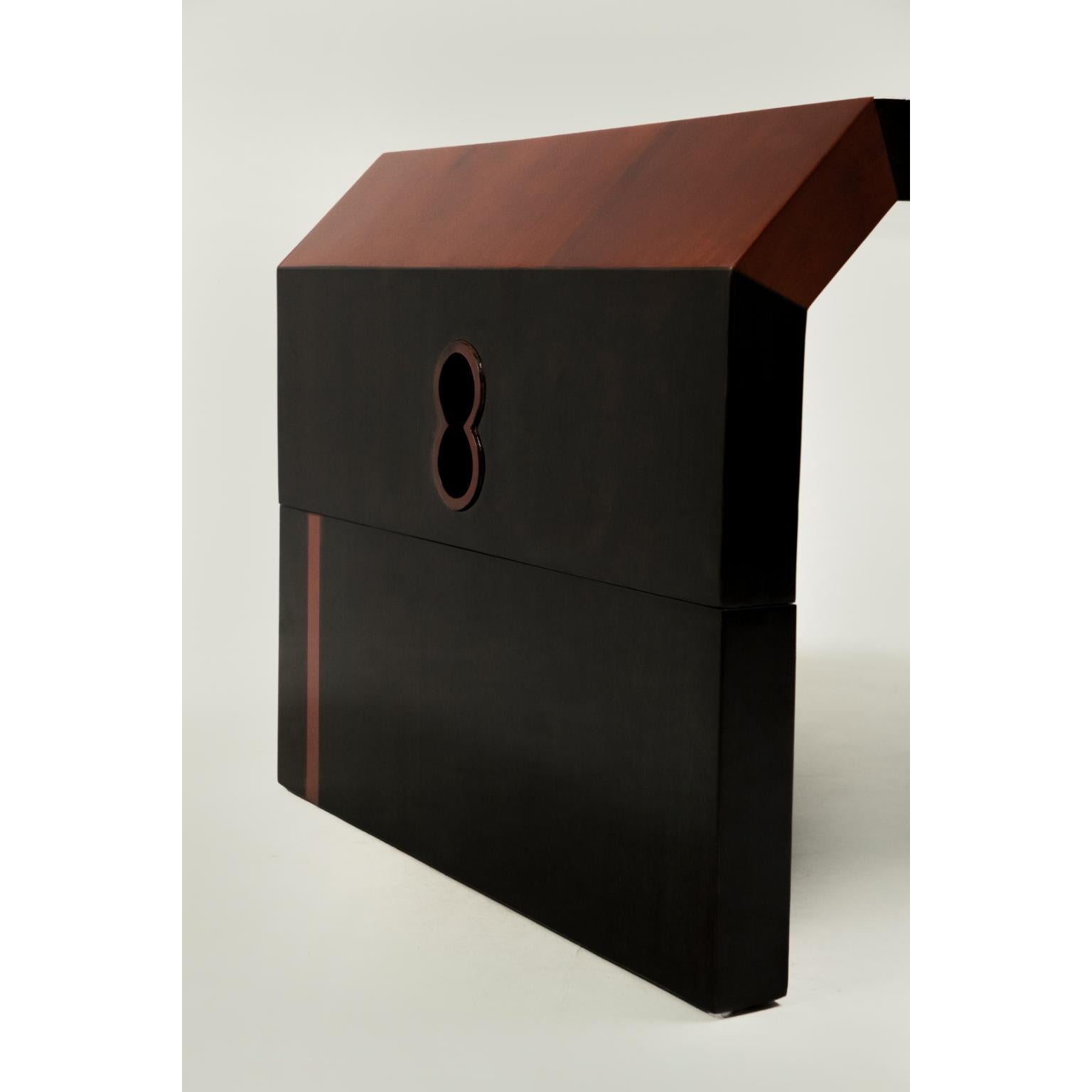 Mesa de Té Combo de Palisandro con Patas Desmontables by Artempo en venta 4