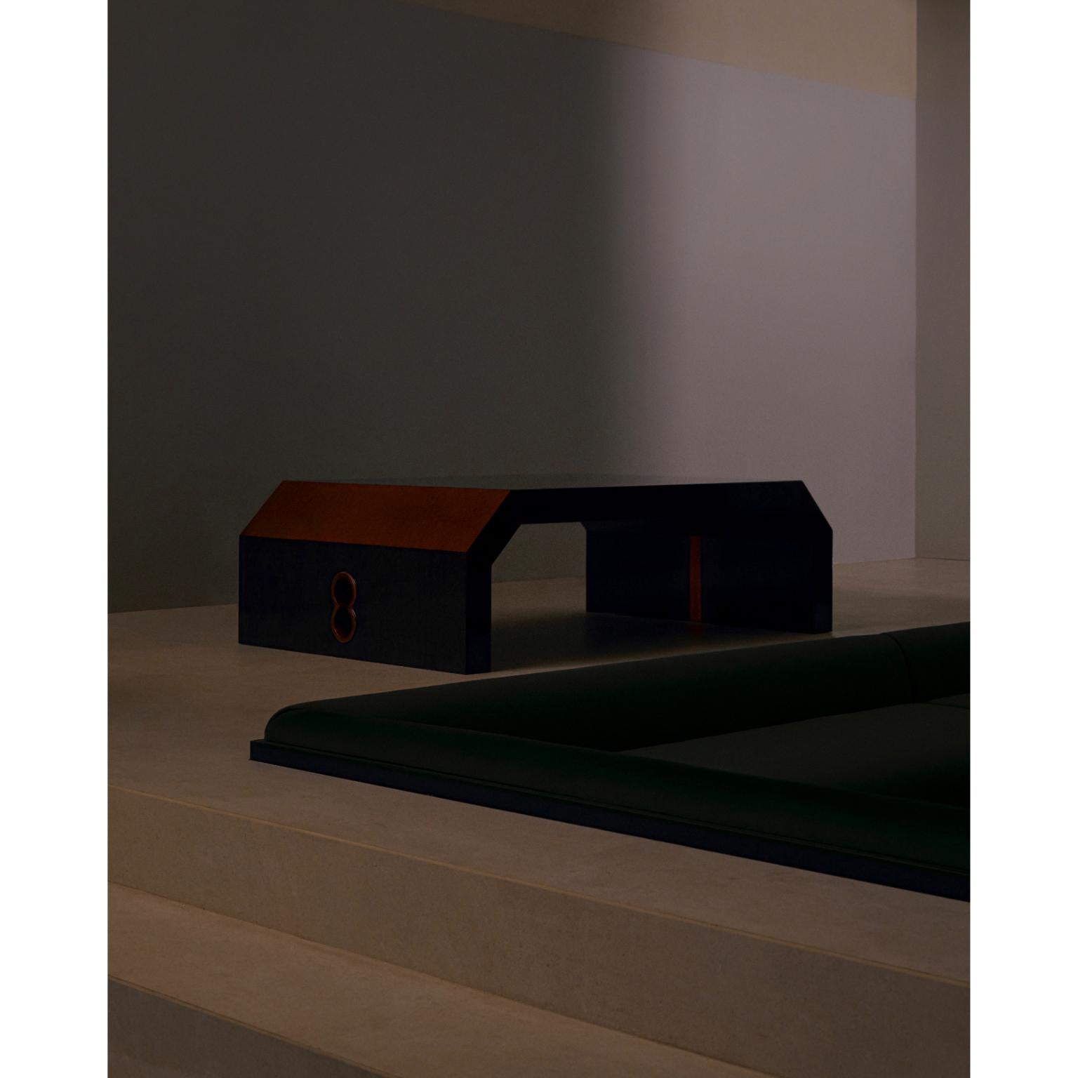 Mesa de Té Combo de Palisandro con Patas Desmontables by Artempo en venta 8