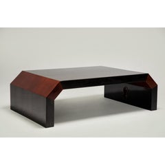 Combo Tea Table in Rosewood with Detachable Legs by Artempo