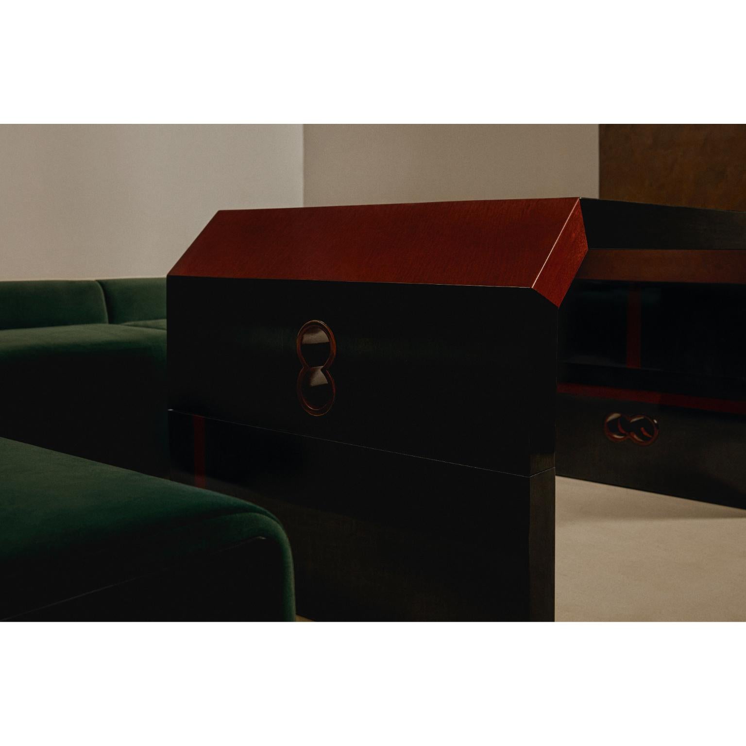 Mesa de Té Combo de Palisandro con Patas Desmontables by Artempo en Nuevo estado para la venta en Geneve, CH