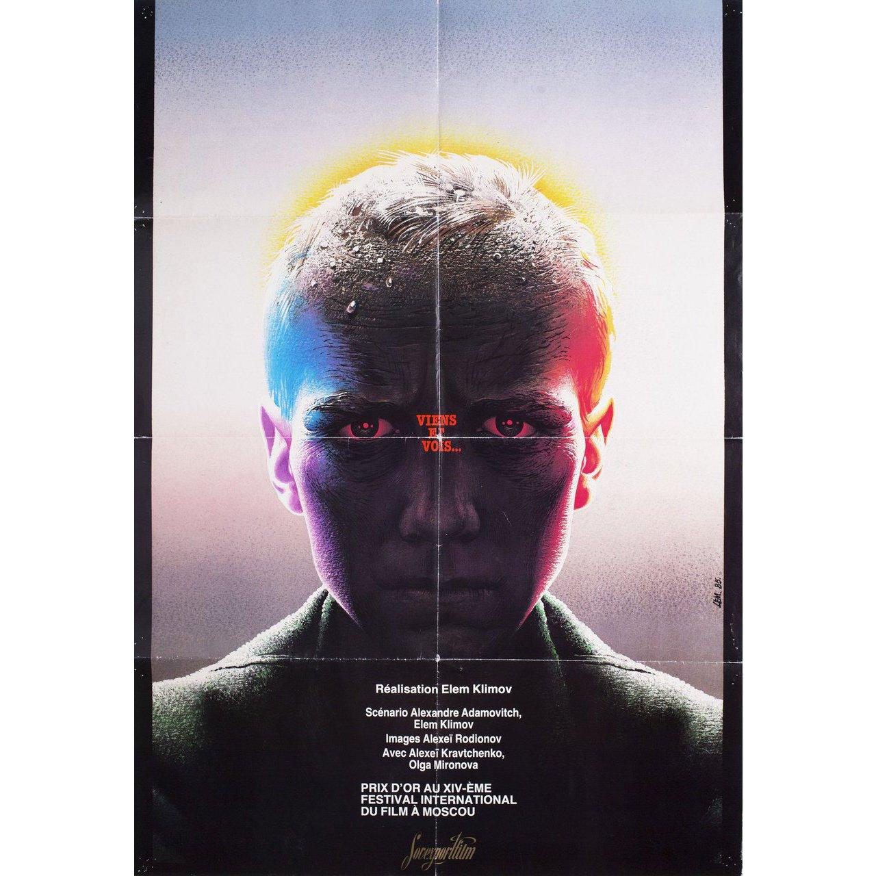 Russe Come and See 1985 Russian B1 Film Poster en vente