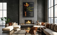 Come Dance With Me 1959 French Grande Film Poster, Clement Hurel