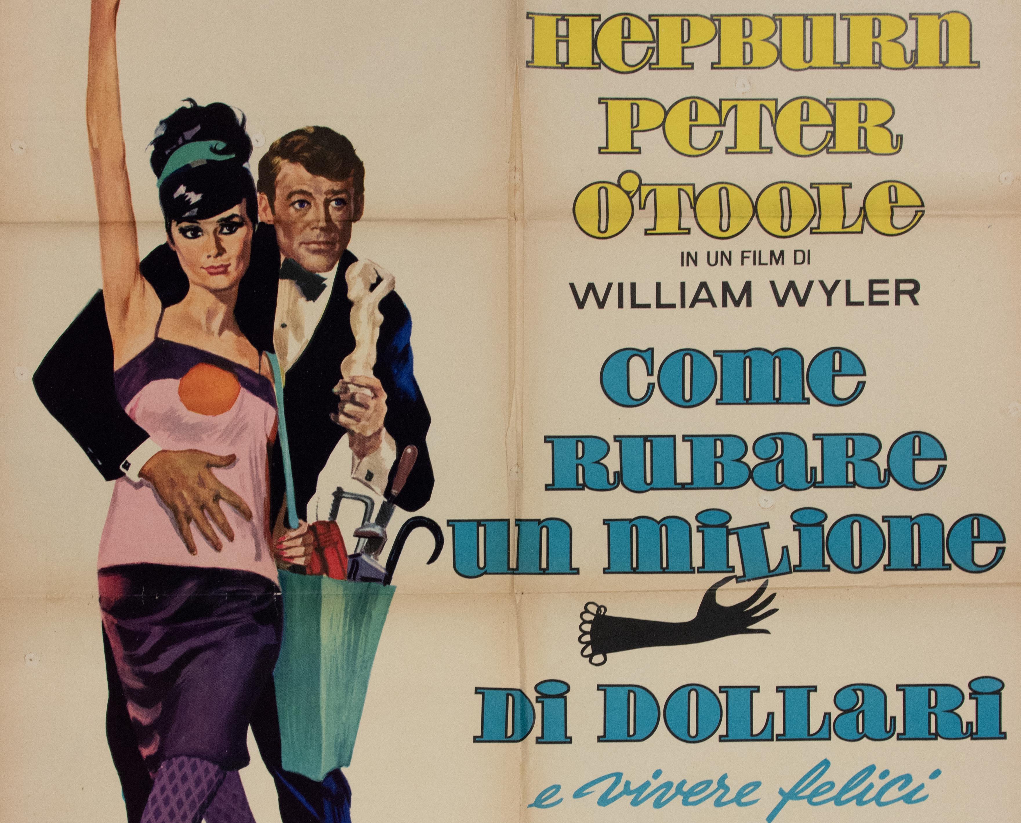 Come Rubare un Milione di Dollari (1966, Italia), 1966 In condizioni buone in vendita a Roma, IT