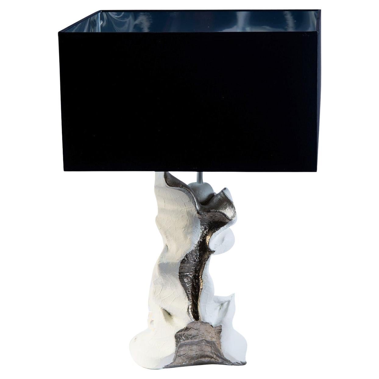 Come Stalattiti Siamo Noi White & Silvery Table Lamp