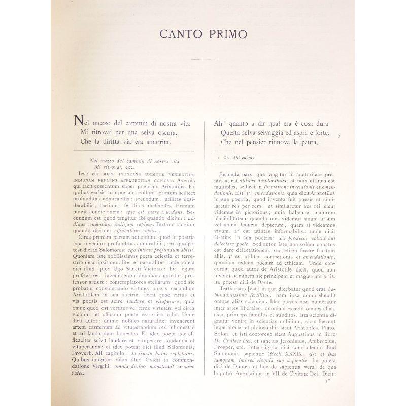 Comedy, Dante Alighieri, Talice aus Ricaldone, 1886 im Angebot 1