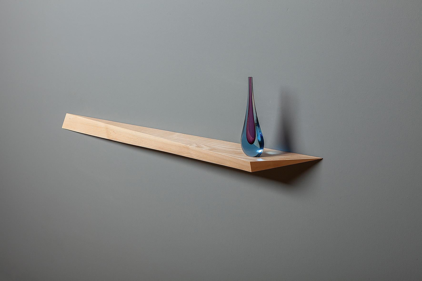 carved floating shelf