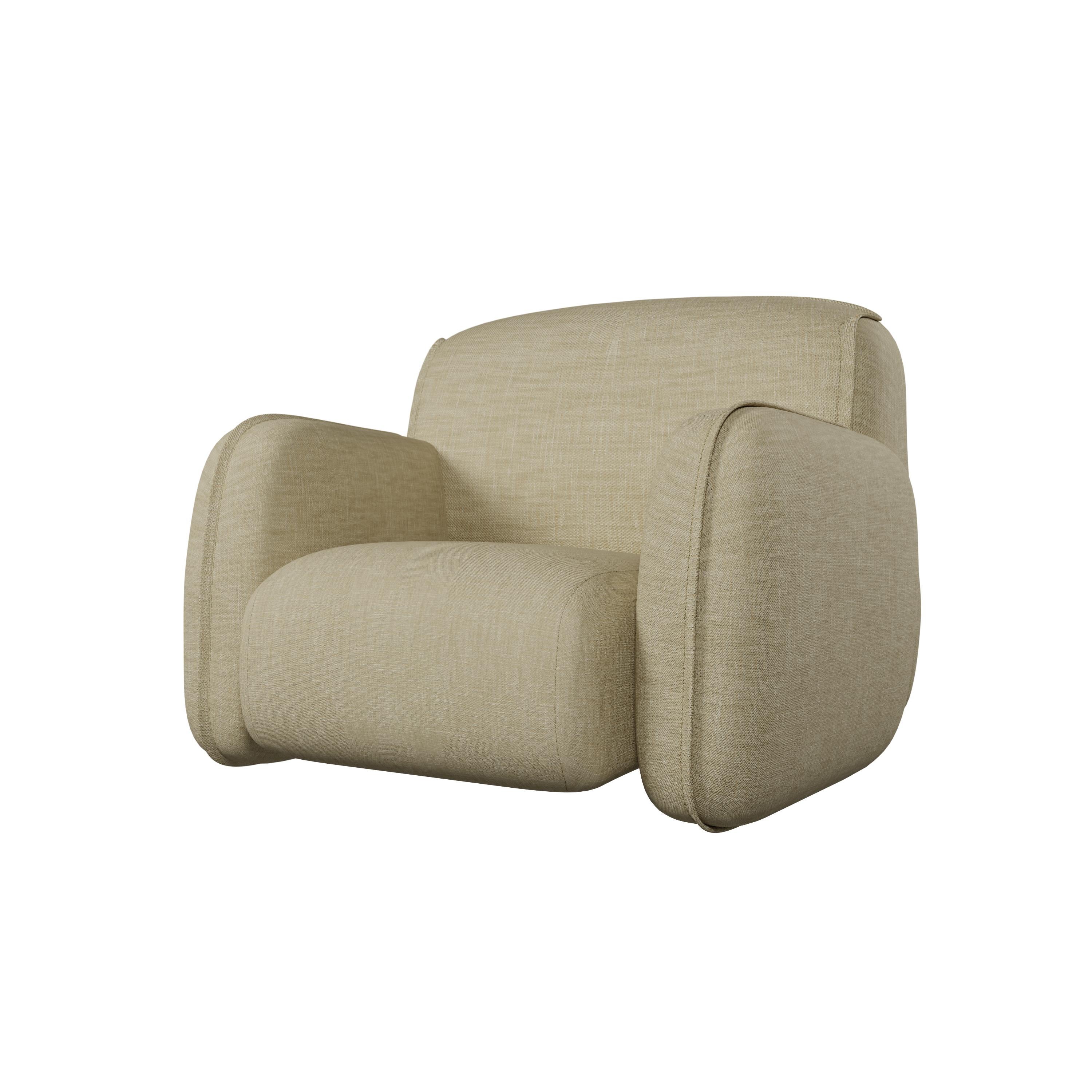 Inspiré par la recherche du confort ultime, le fauteuil Savan offre un sanctuaire serein et accueillant. Ses proportions généreuses et sa forme arrondie créent une étreinte enveloppante, vous invitant à vous y enfoncer et à vous y détendre. Fabriqué