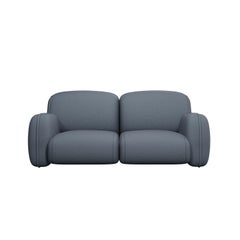 Comfort Savan Two-seater sofa Easy Clean Denin Fabric handcrafted by Murmurio