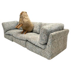 Modulares Steiner-Kissen-Sofa, bequem, 1980er Jahre, Paris, Frankreich, Original-Stoff