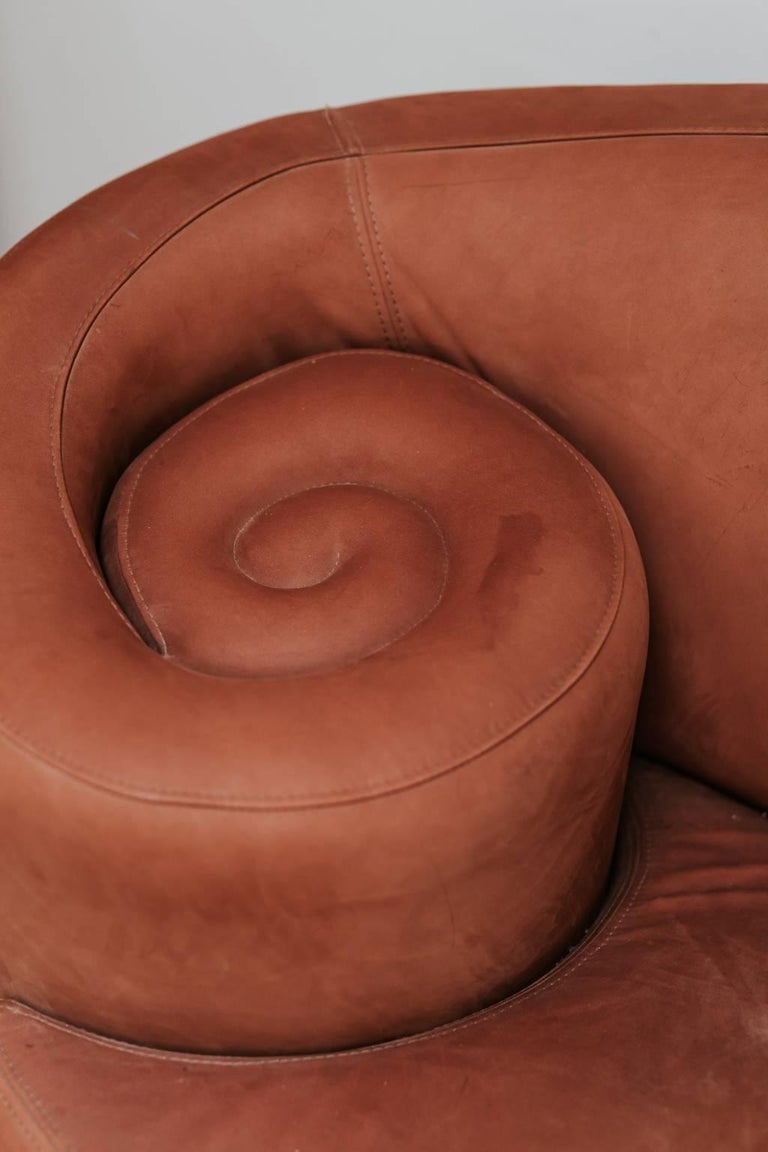 Comfortable and Quirky Leather Sofa at 1stDibs quirky sofas