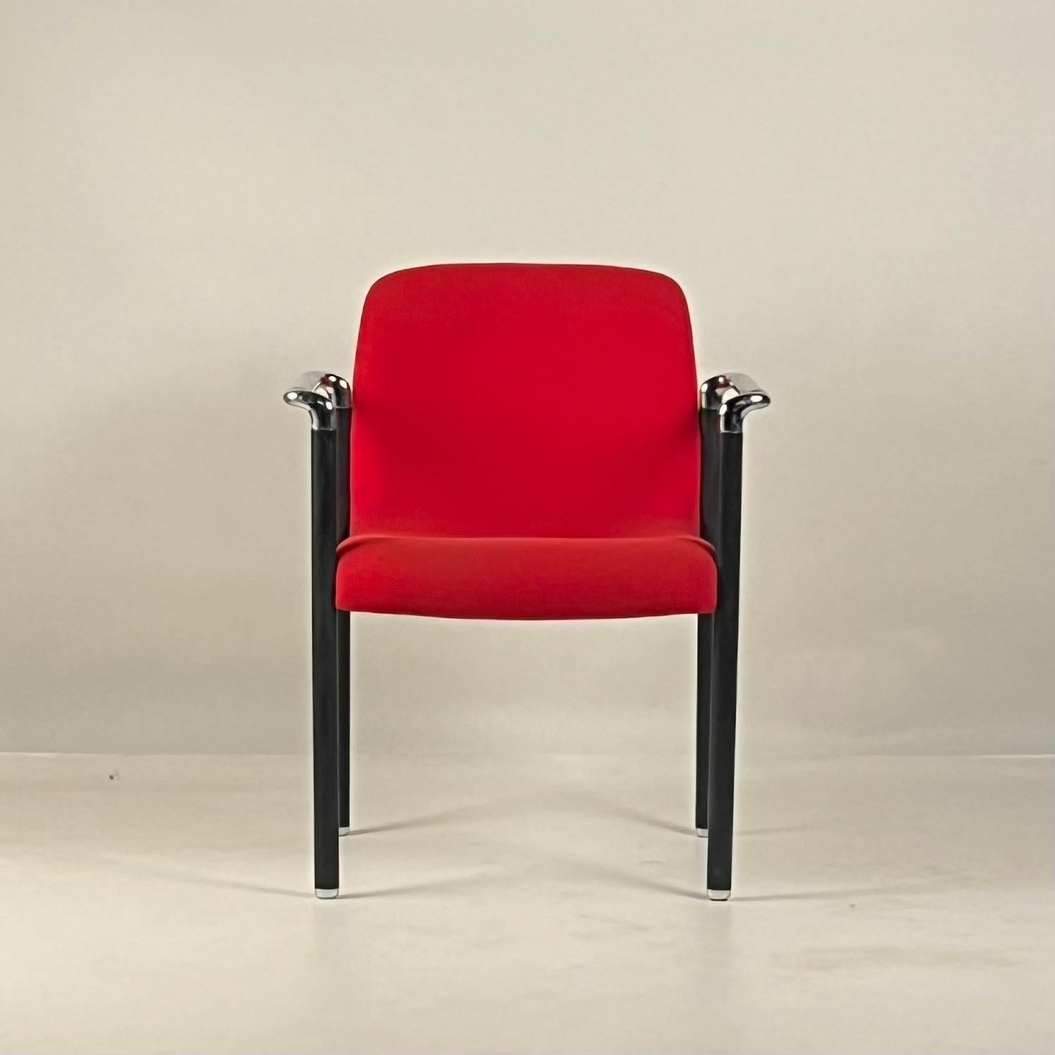 Comfortable EL 101 Desk Chair by Herman Miller.

Chrome details.

Original tags (last picture).