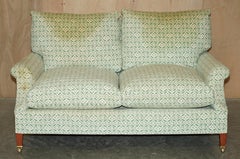 Comfortable Howard & Son's Chairs Ltd Ticking Fabric Sofa Feather Fill Cushions