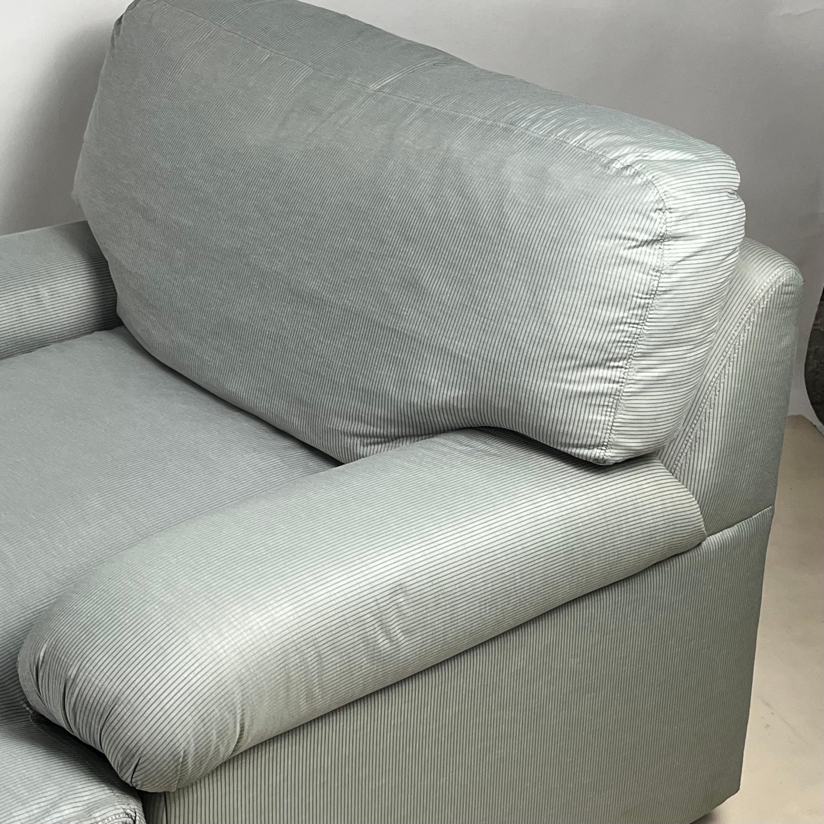 Americano Comoda sedia da salotto e ottomana di Milo Baughman per Directional in vendita