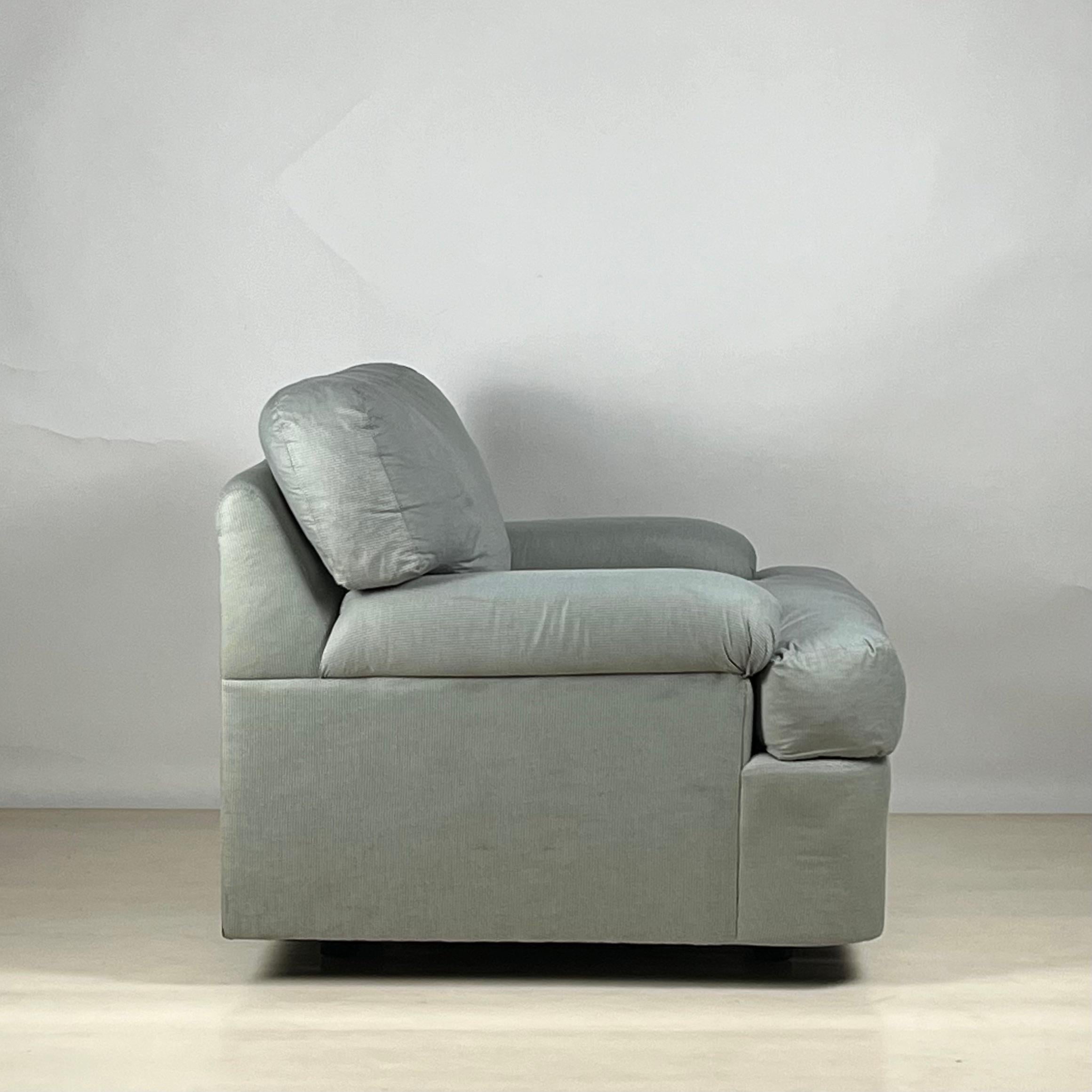 Comoda sedia da salotto e ottomana di Milo Baughman per Directional in vendita 1