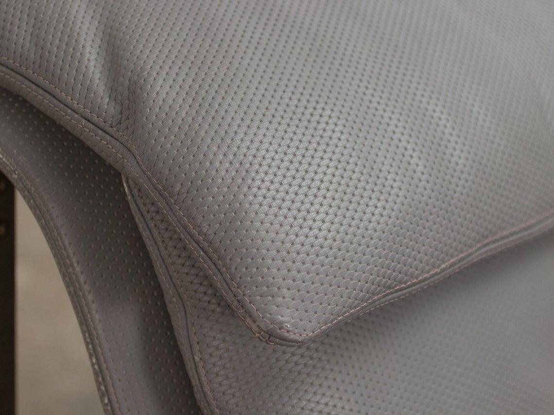 Stainless Steel Comfortable 'Onda' or 'Wave' Chaise by Giovanni Offredi for Saporiti